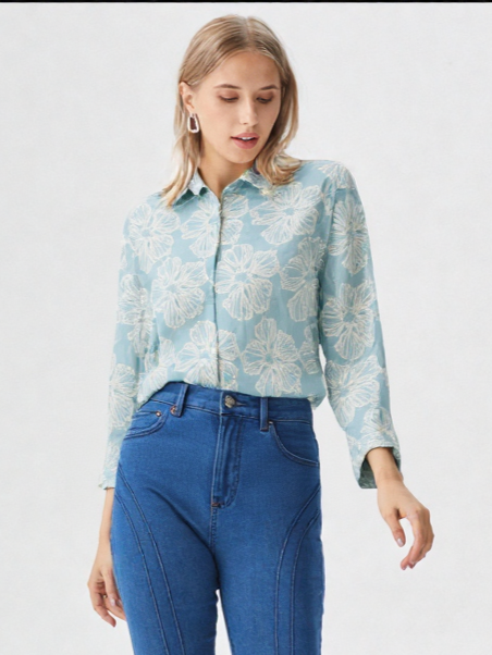 Women's Floral printed Shirt