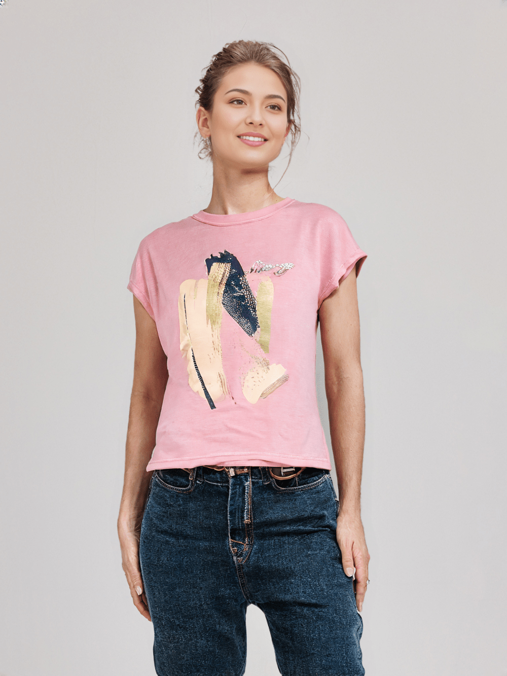 DEAL Women's Printed T-shirt