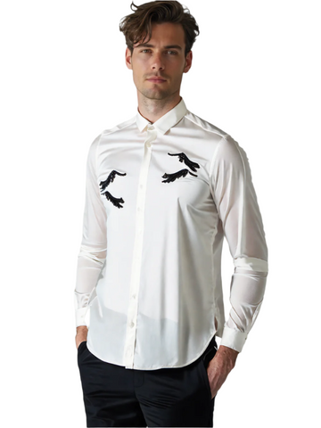 MANZON Men's Formal Shirt