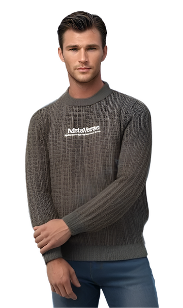 Men's Full Sleeves Round Neck Sweater – Perfect for Cozy & Fashionable Look