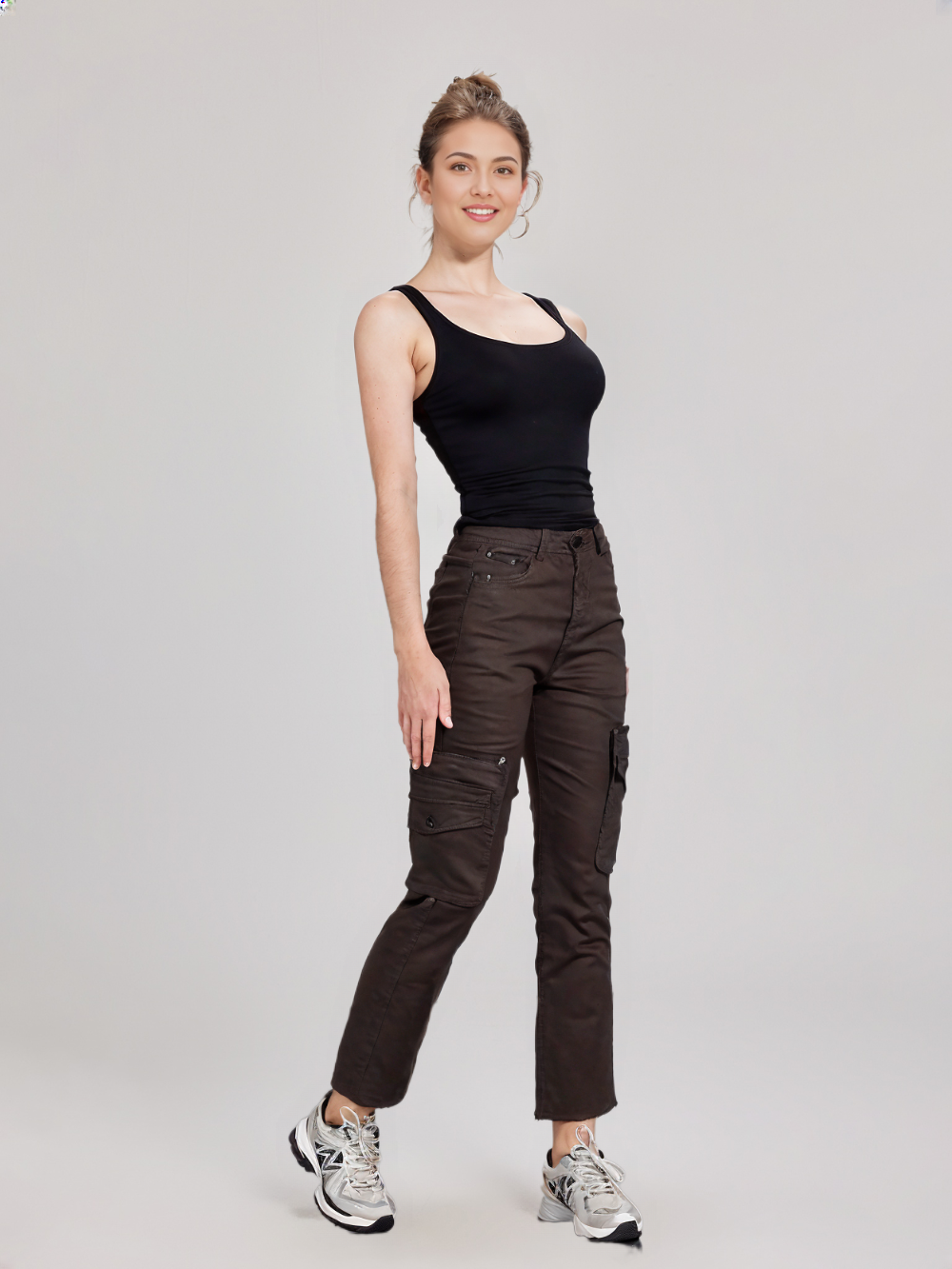 Women's Straight fit 6 pocket Cargo