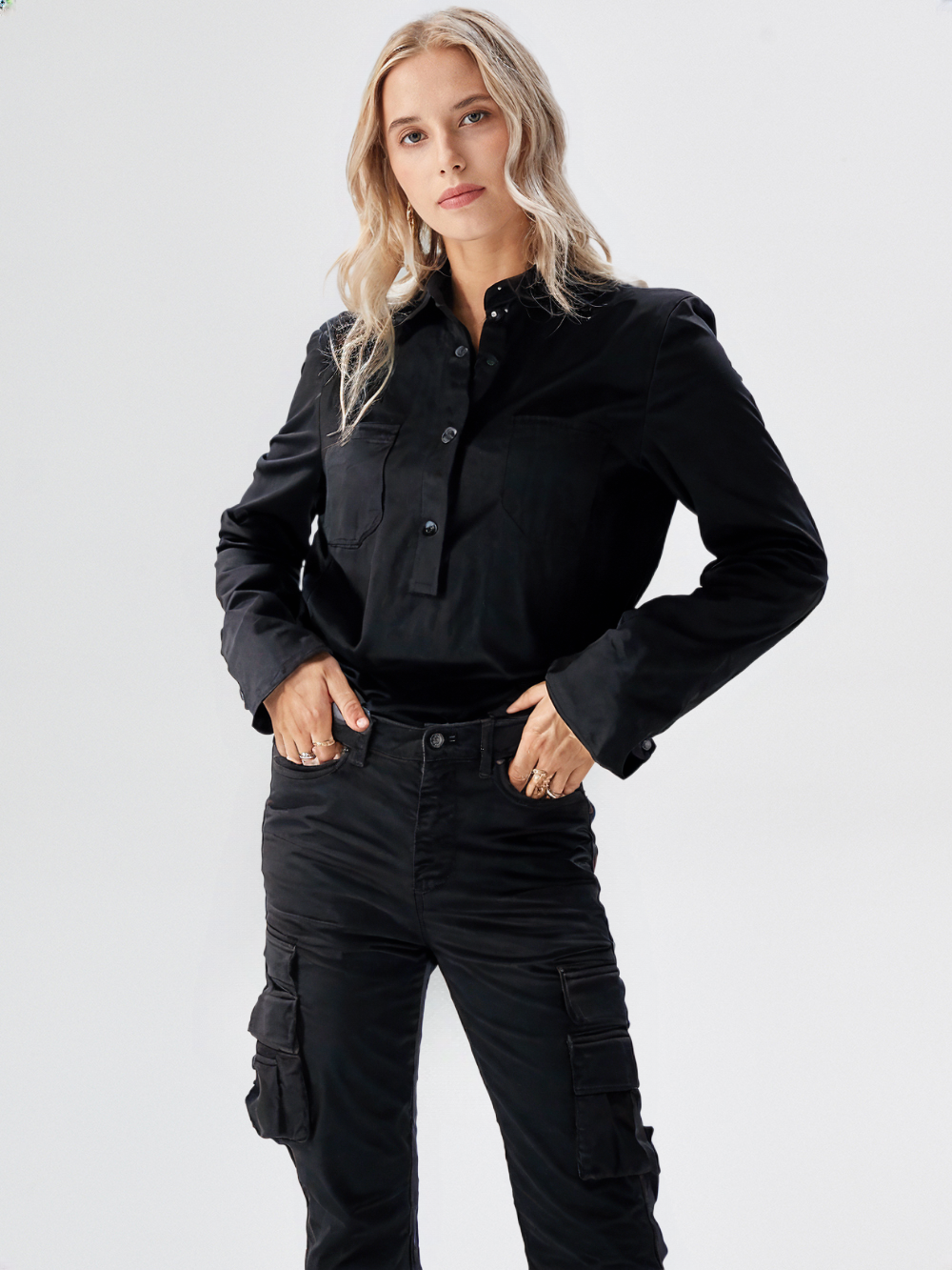 Women's 8-Pockets Cargo