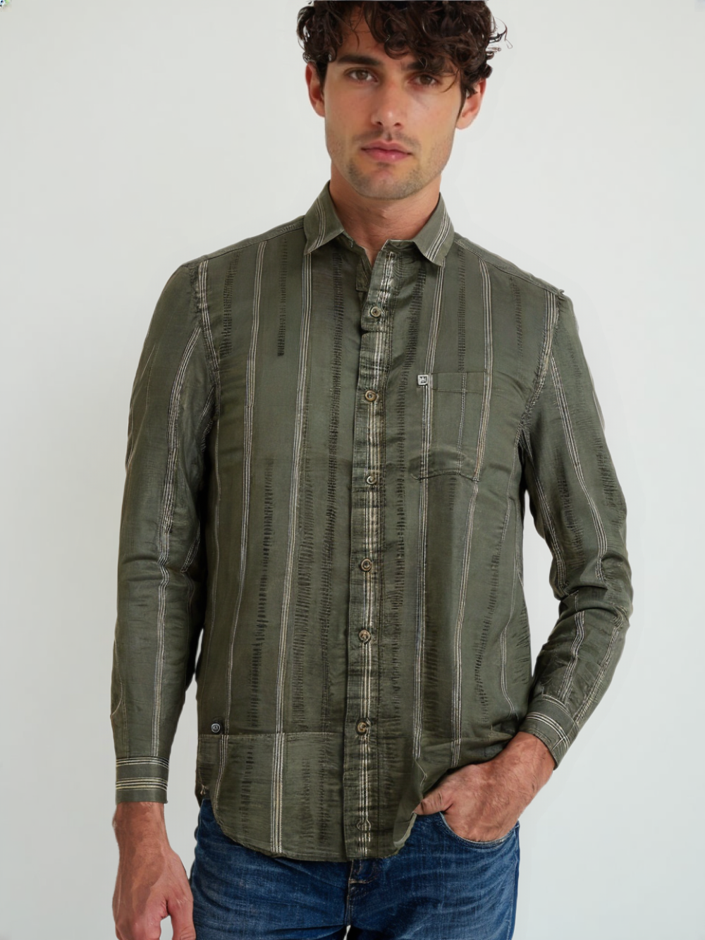 RIVER BLUE Men's Shirt