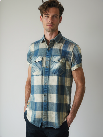 RIVER BLUE Men's Shirt