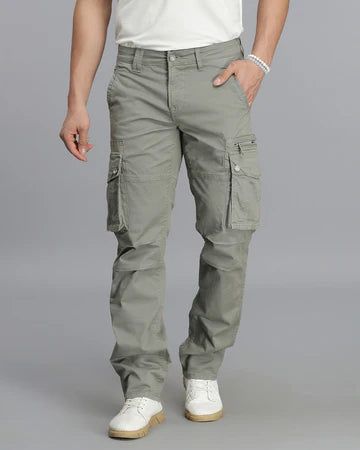 Cement Regular Fit Cargo Pant