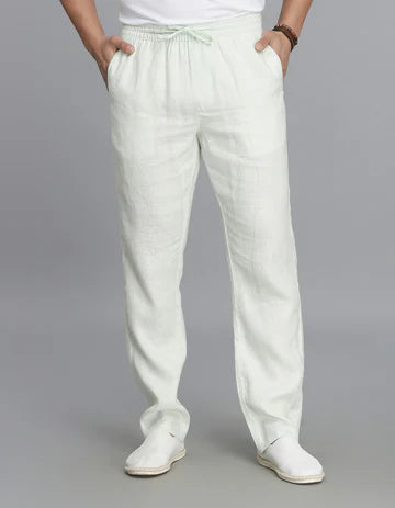 Mint Green Linen Pant