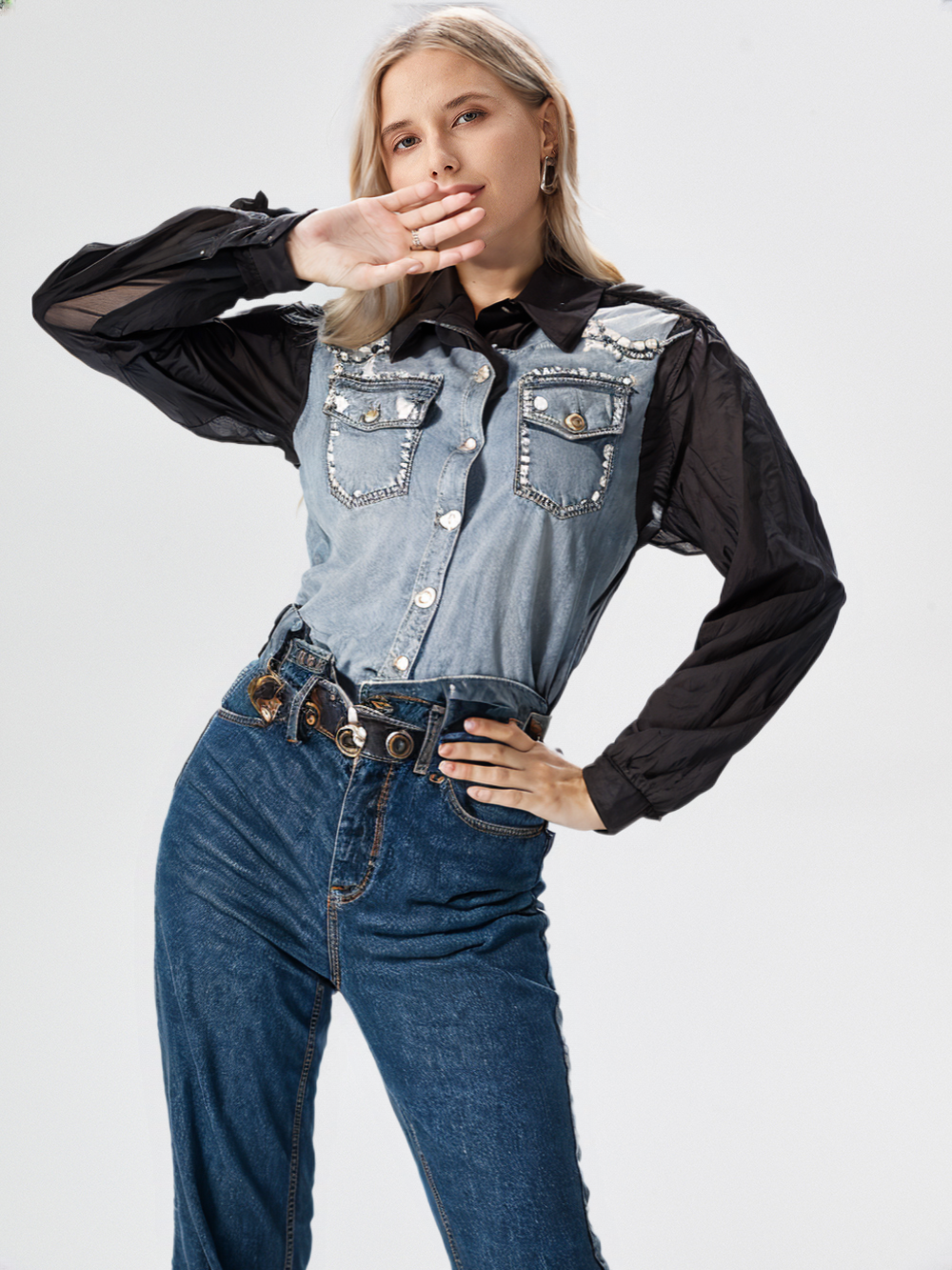 Women's Denim Shirt
