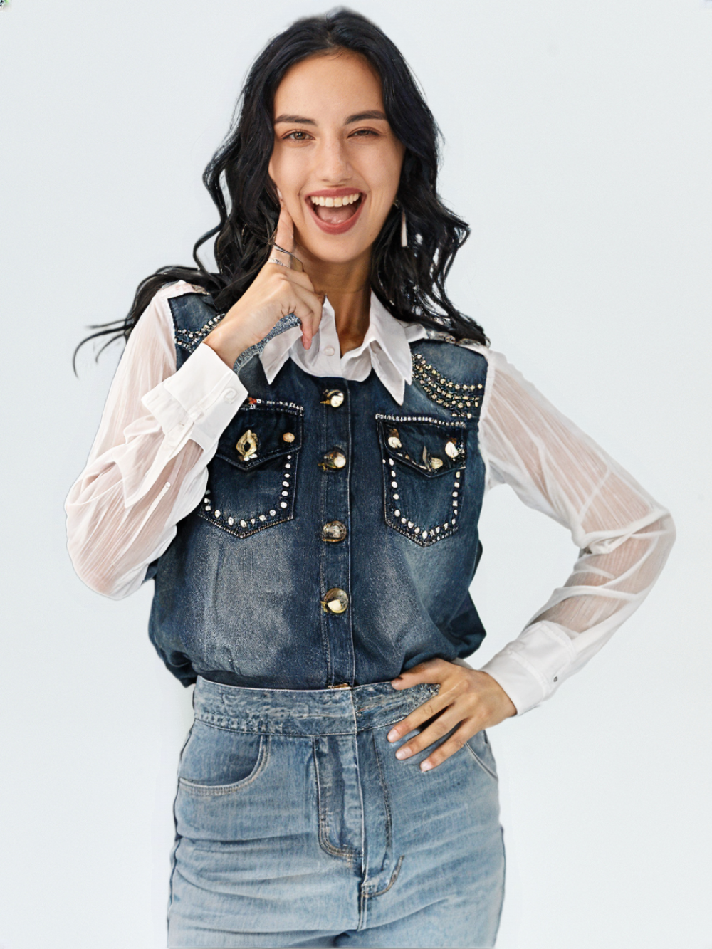 Women's Denim Shirt