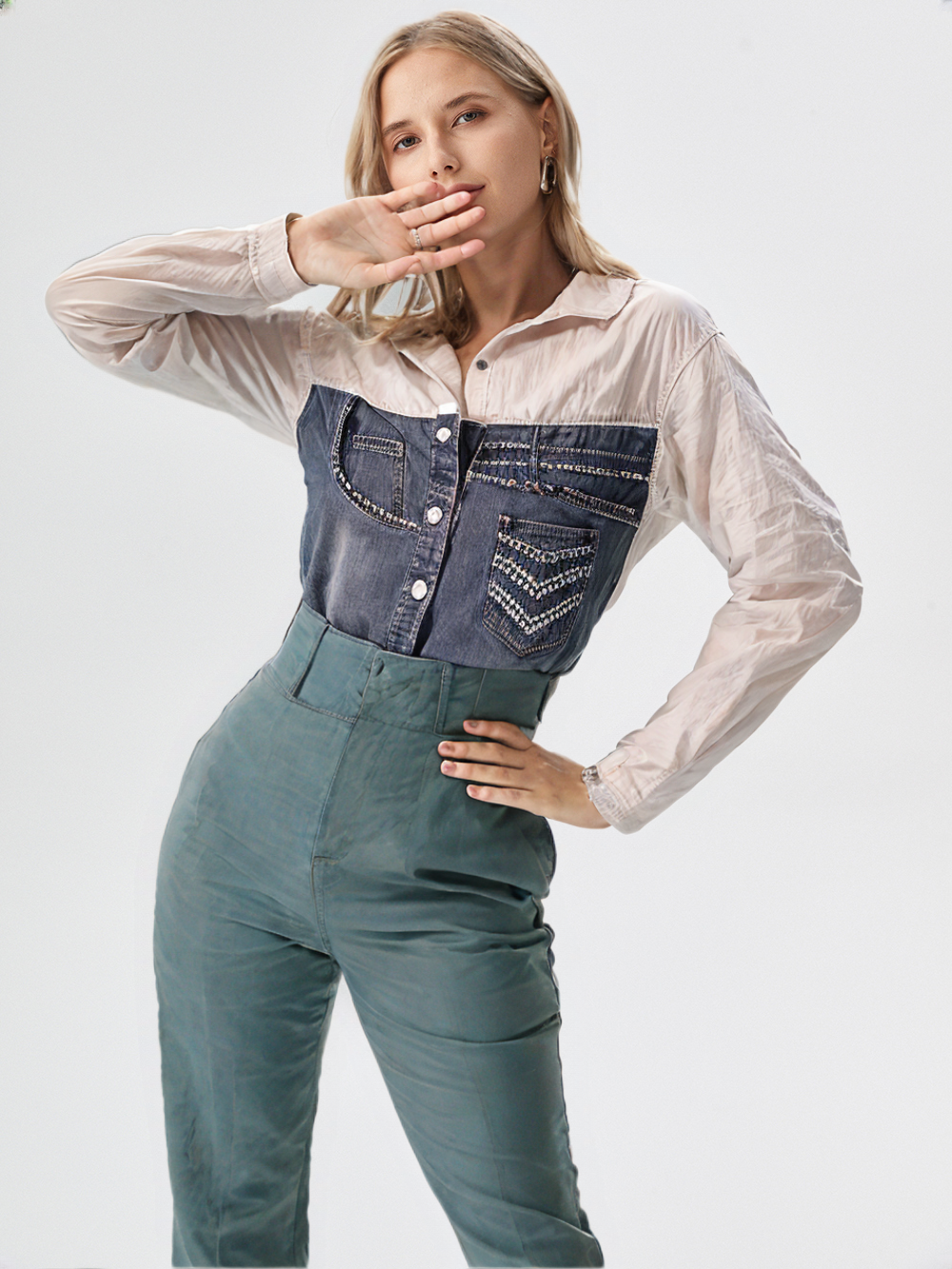 Women's Denim Shirt