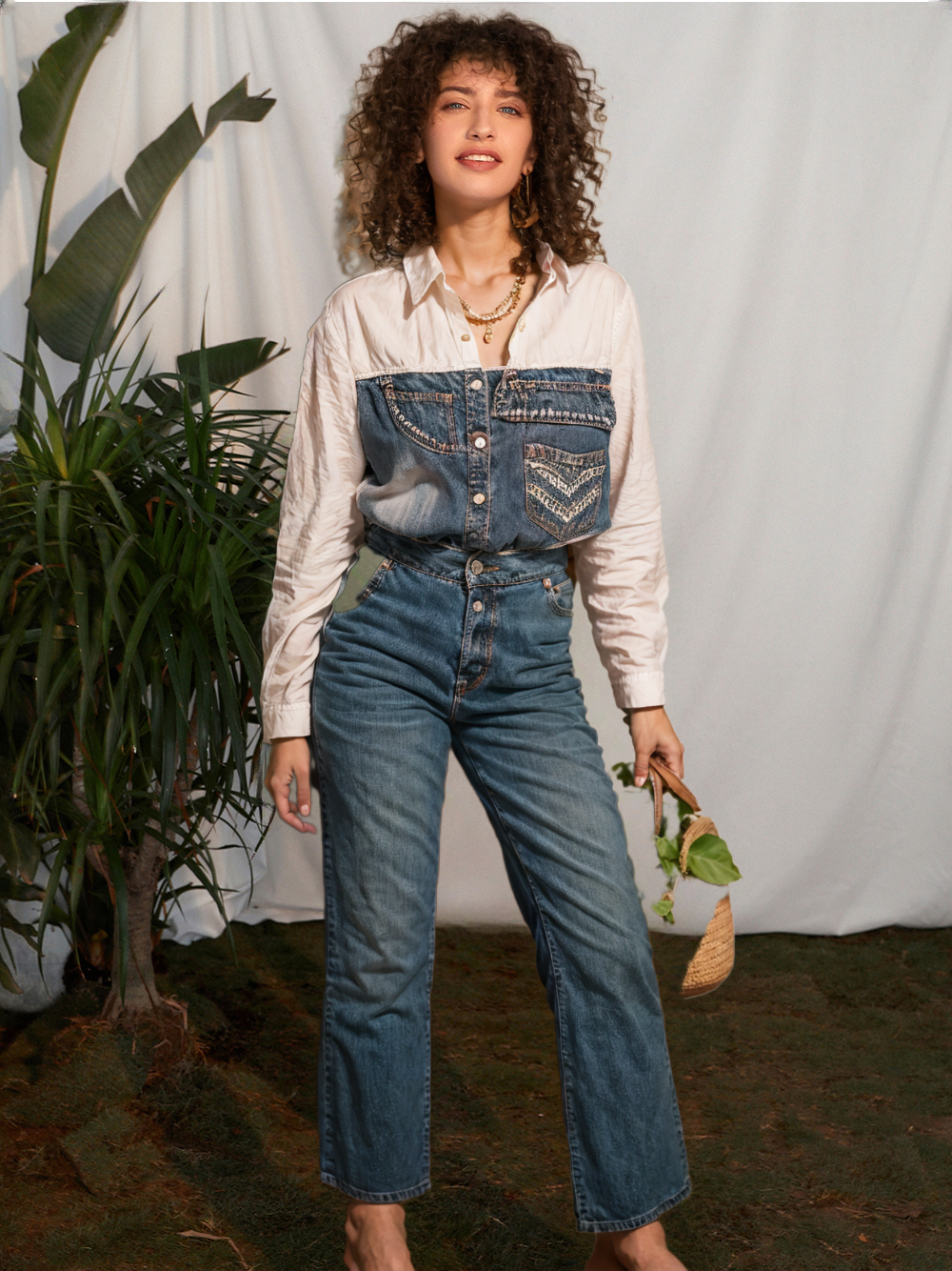 Women's Denim Shirt