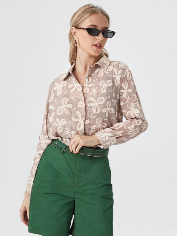 Women's Floral printed Shirt