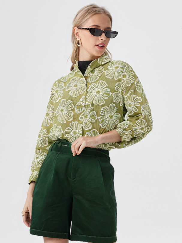 Women's Floral printed Shirt