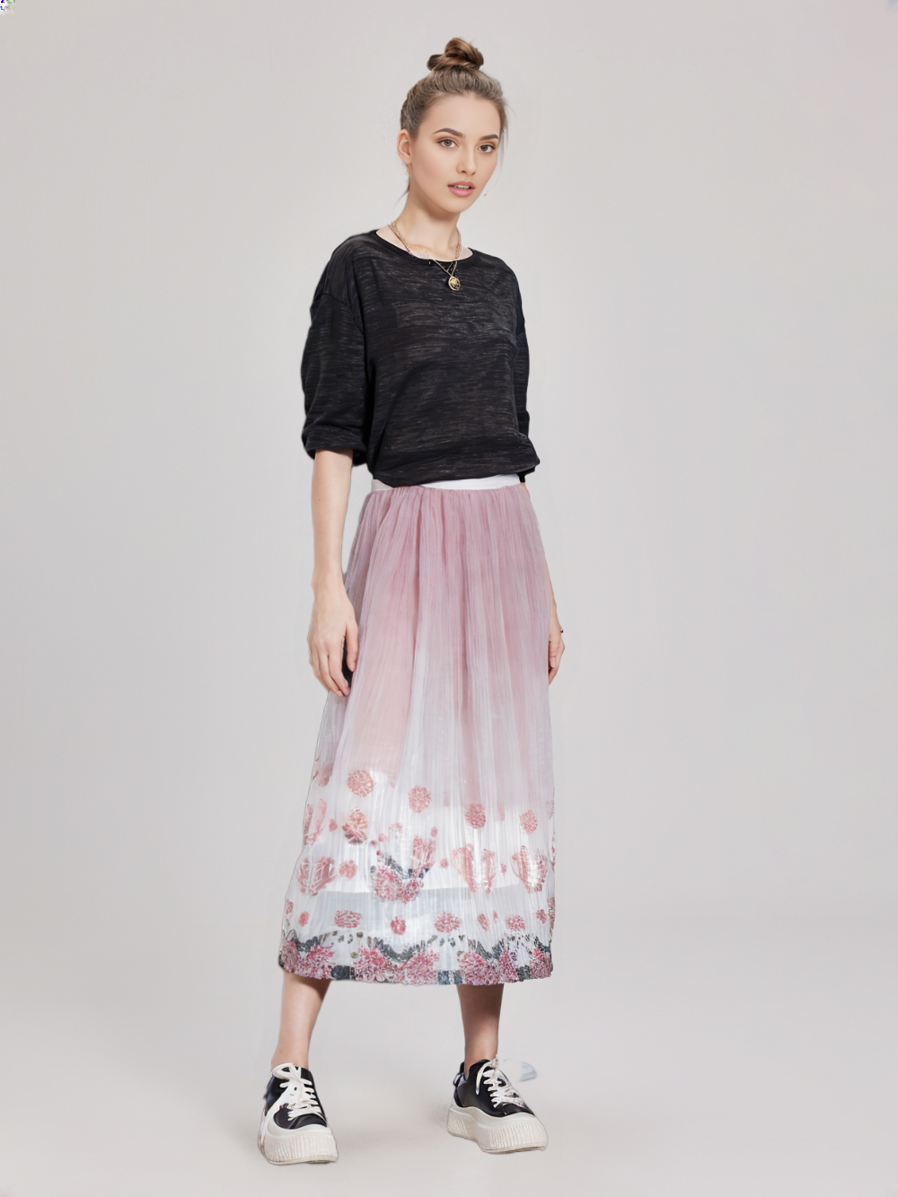 Women's Floral printed Skirt