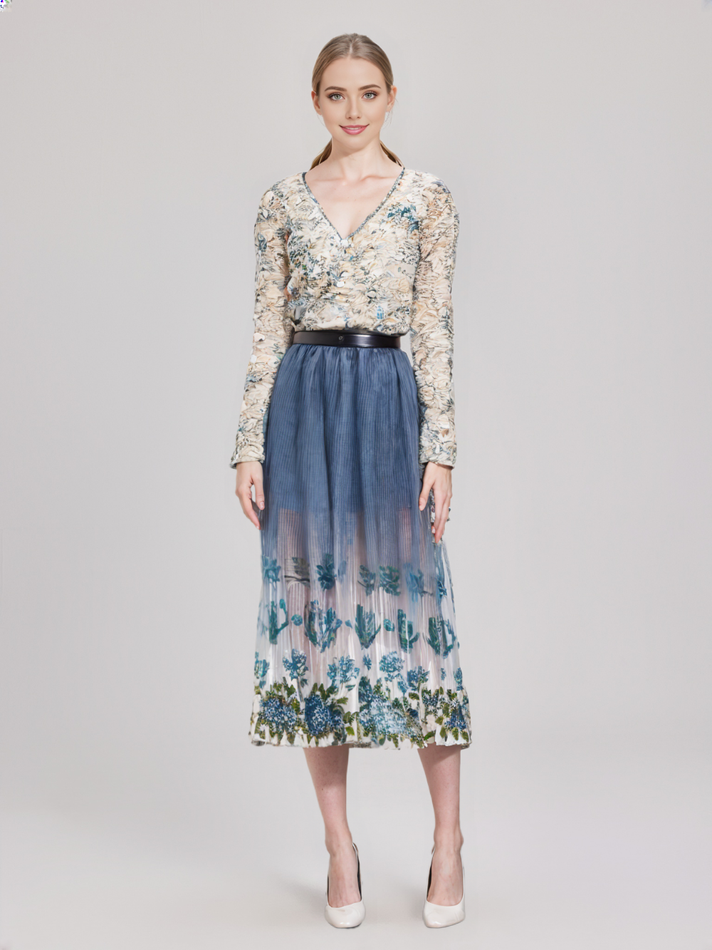 Women's Floral printed Skirt