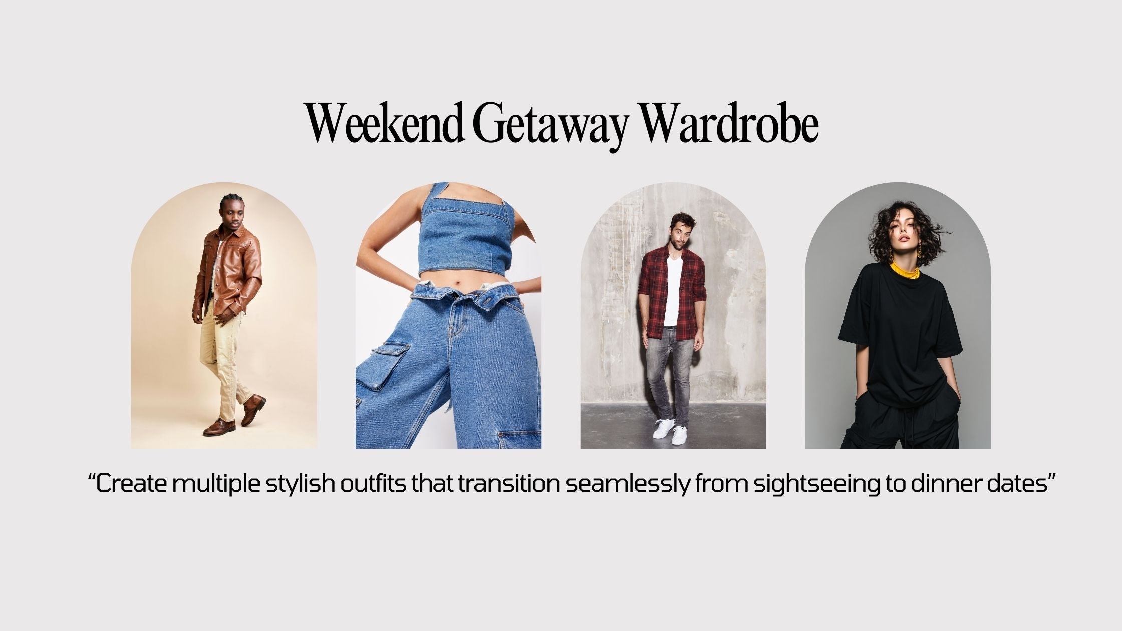 Weekend Mask Weekend Getaway Wardrobe: Travel Light with MASK Essentials | Mask