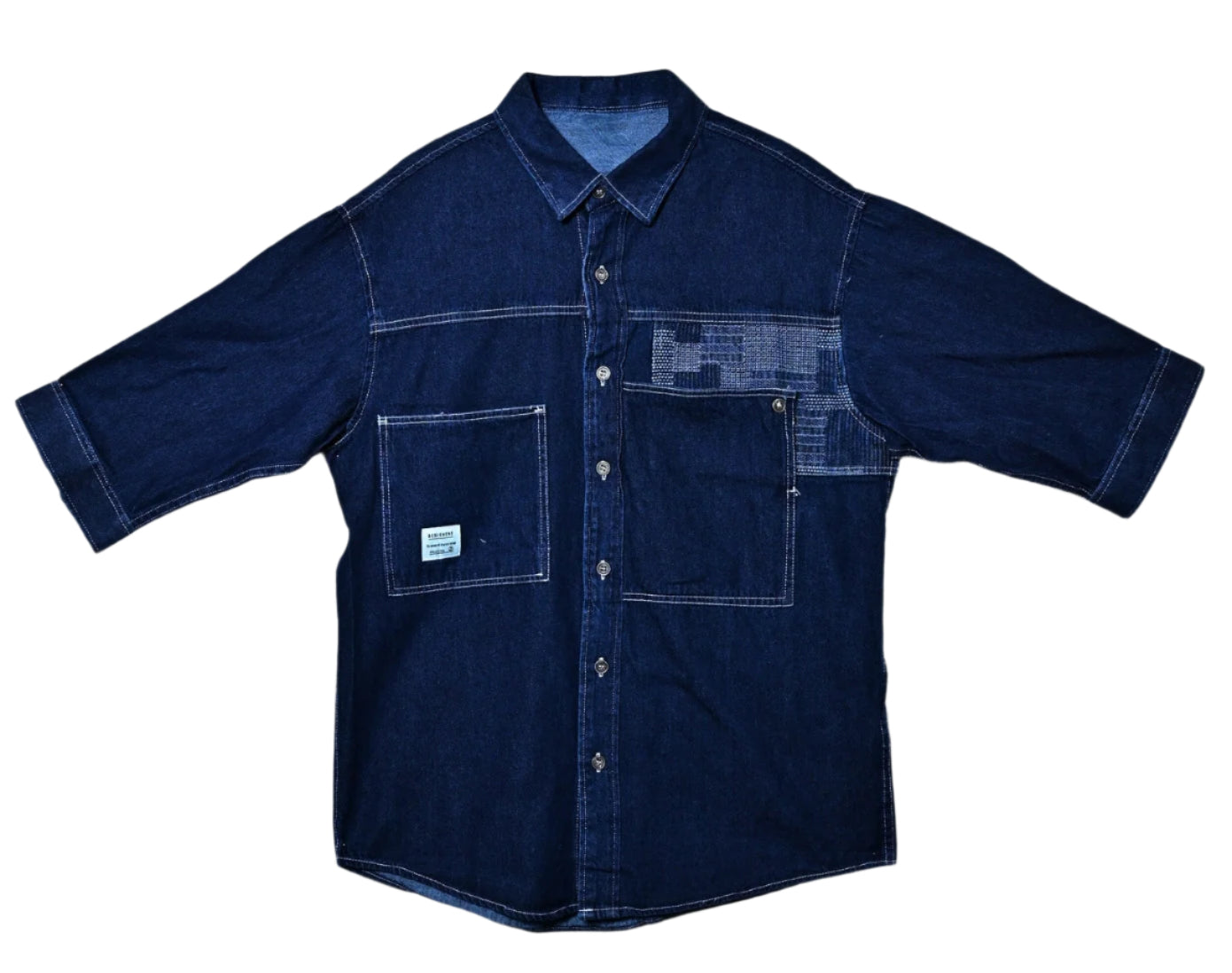 Men's Denim Solid Shirt H/S