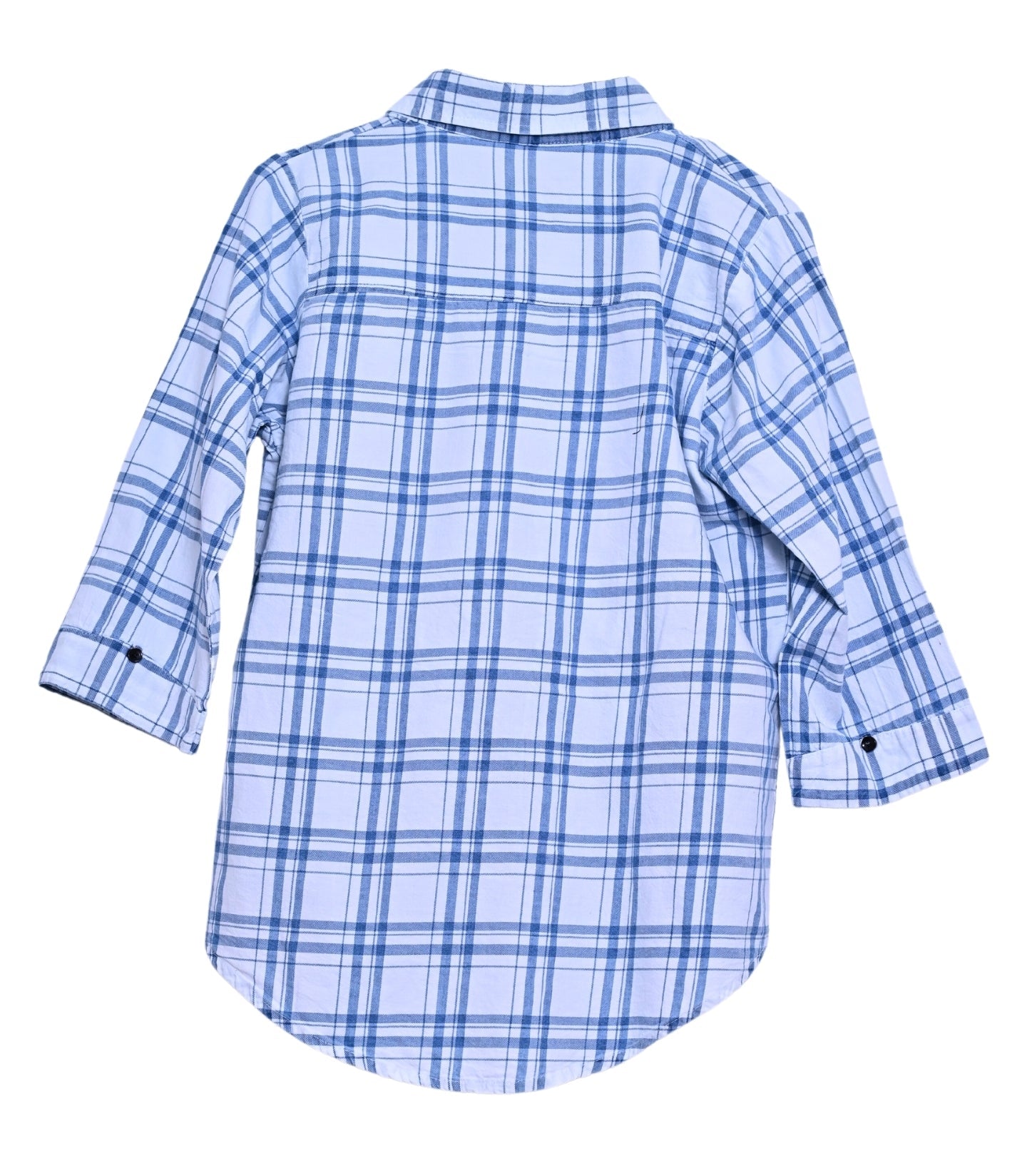 Women's check shirt with top