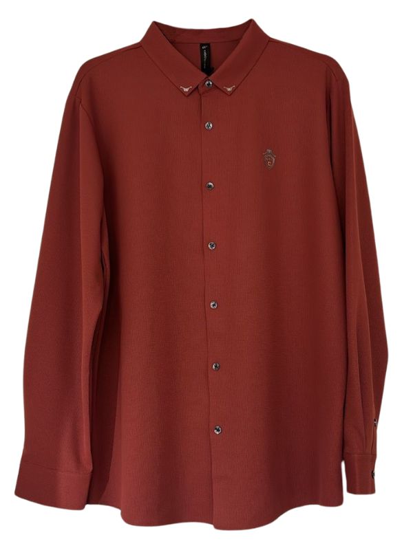 COOKYSS Men's solid Shirt