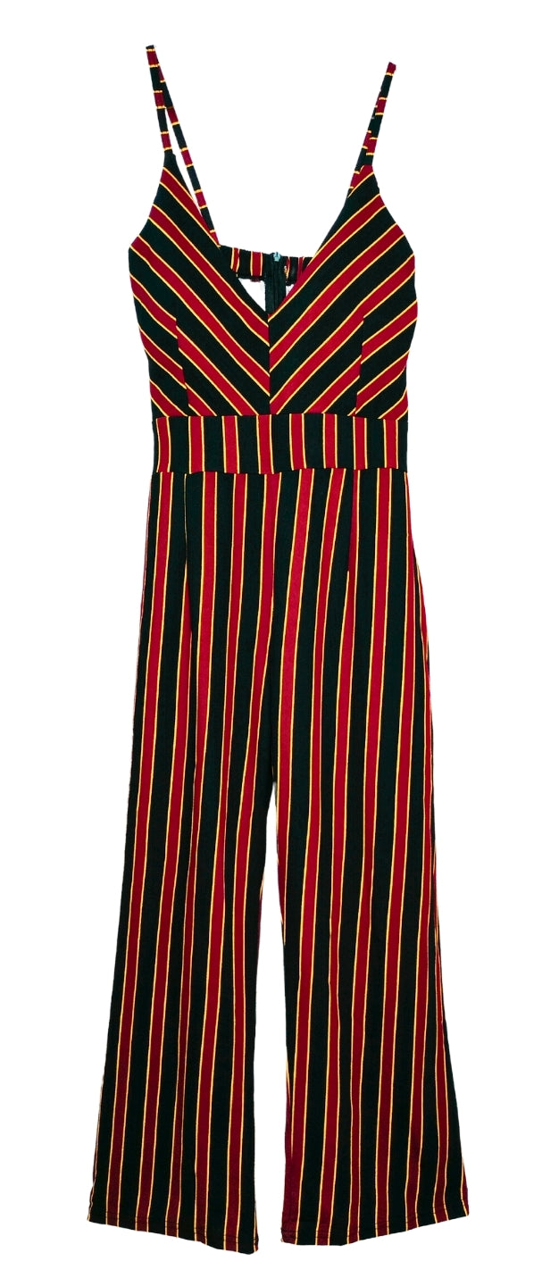 Striped Women's Jumpsuit