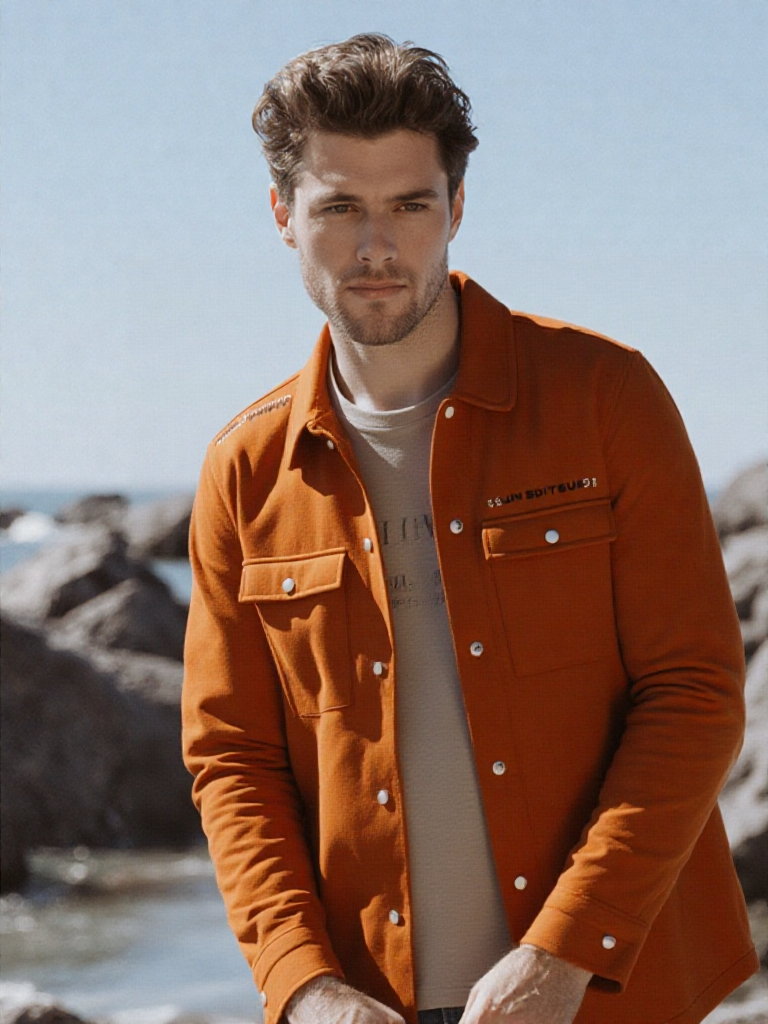 COOKYSS MEN's SHACKET