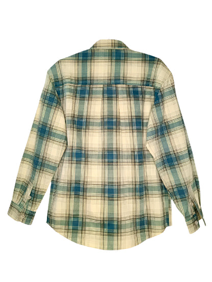 Men's check shacket