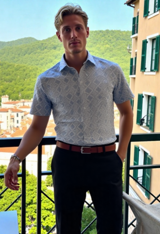 COPPERSTONE Men's Printed Shirt