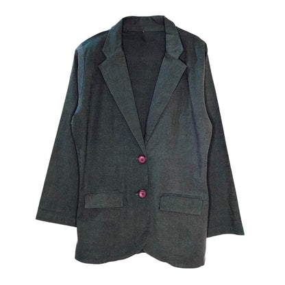 Women's solid coat