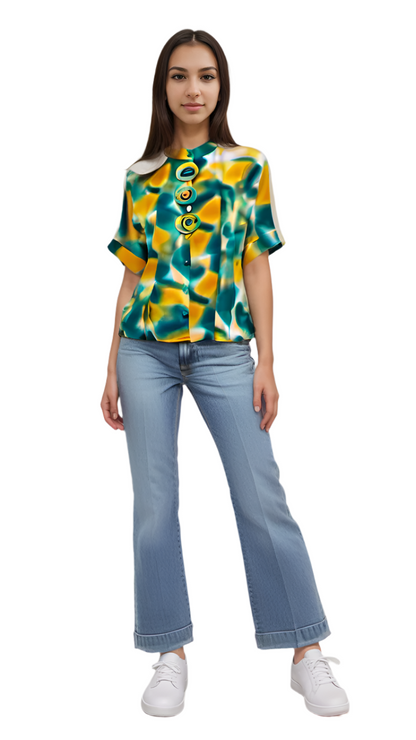 Women's printed shirt