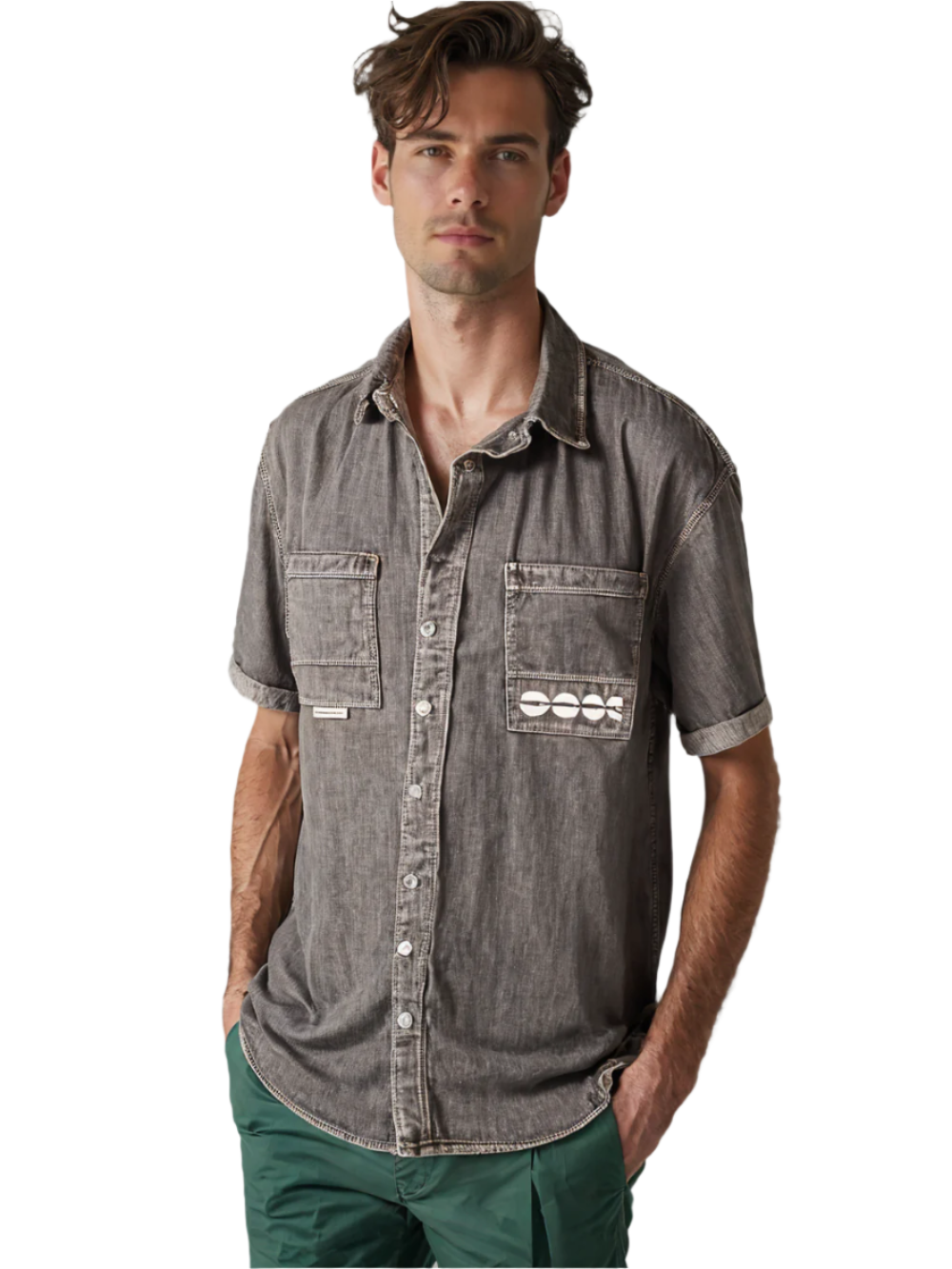 Men’s Solid Shirt H/S
