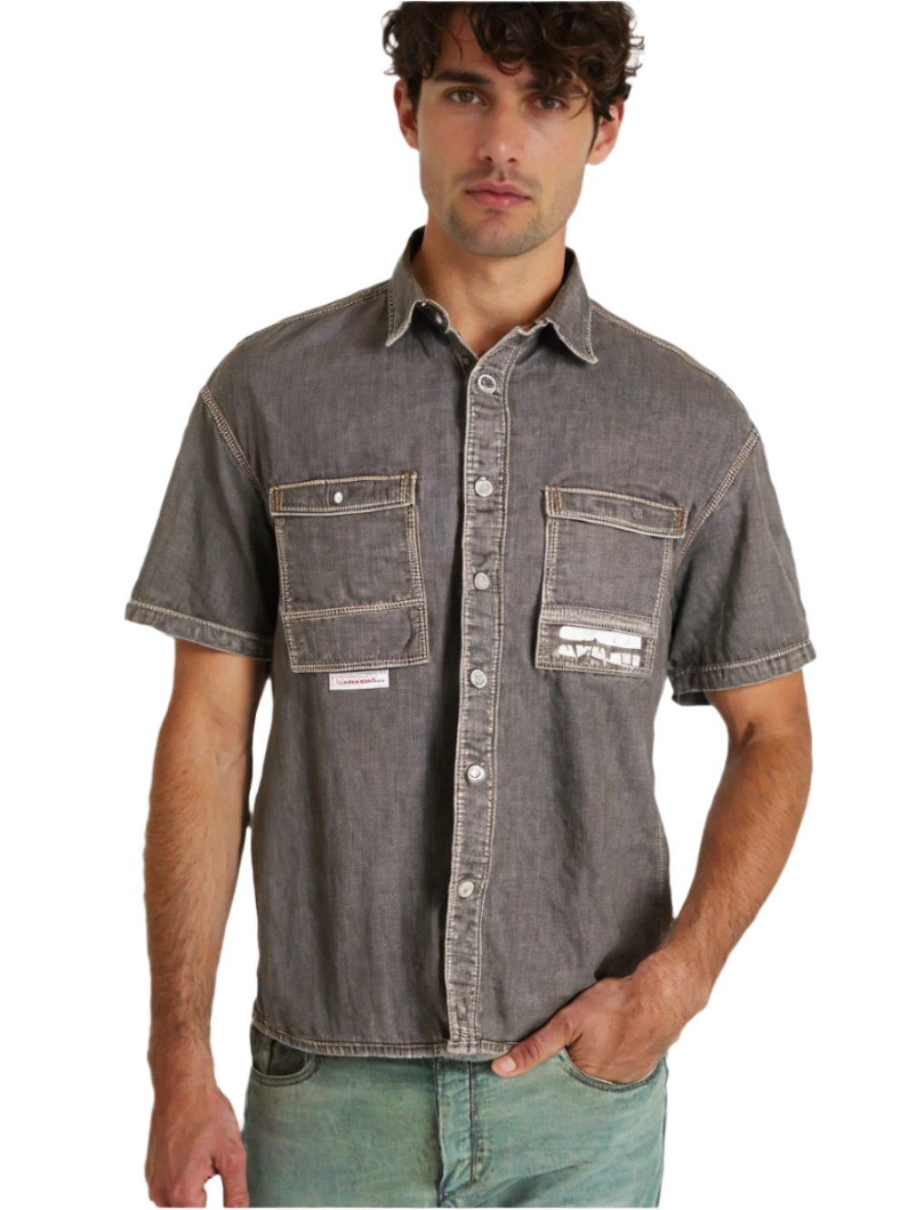 Men’s Solid Shirt H/S