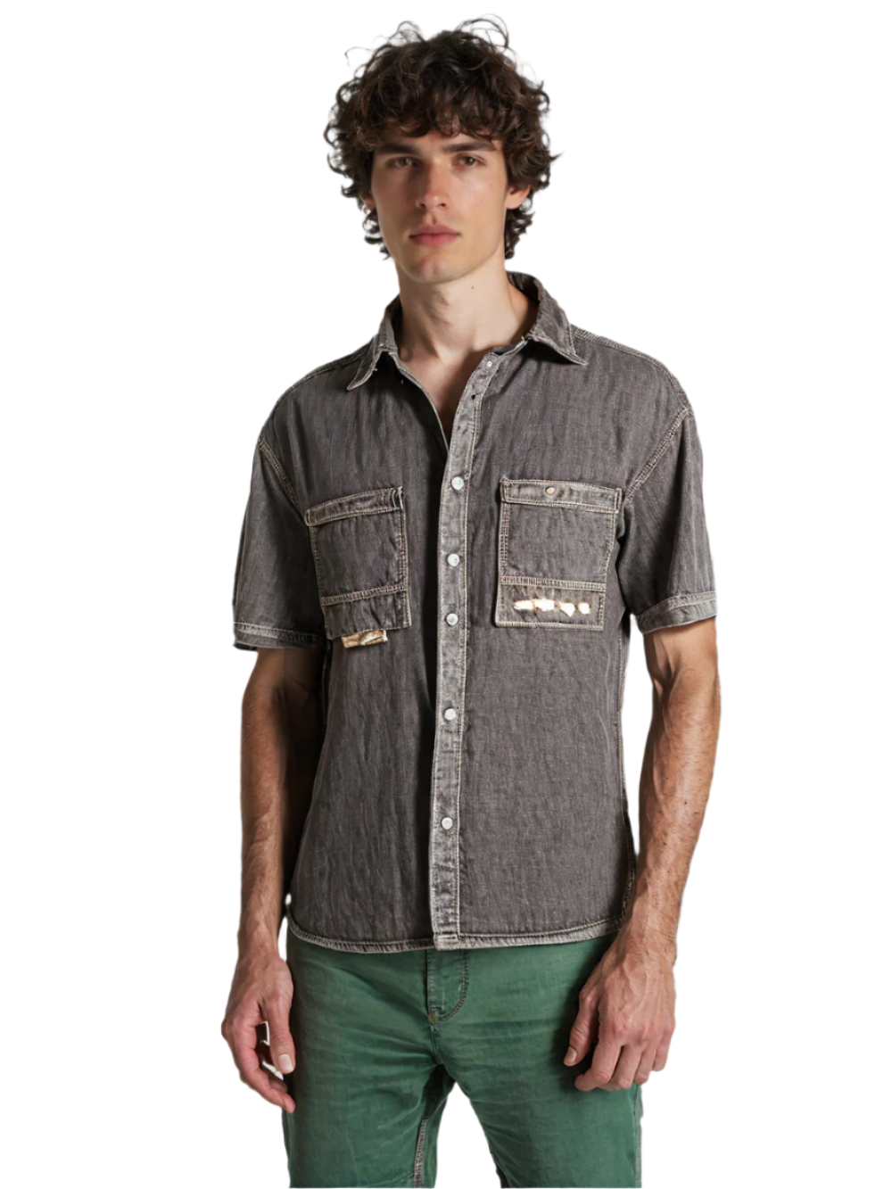 Men’s Solid Shirt H/S