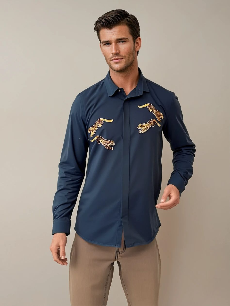 MANZON Men's Formal Shirt