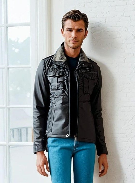 LURE URBAN Men's Leather Jacket