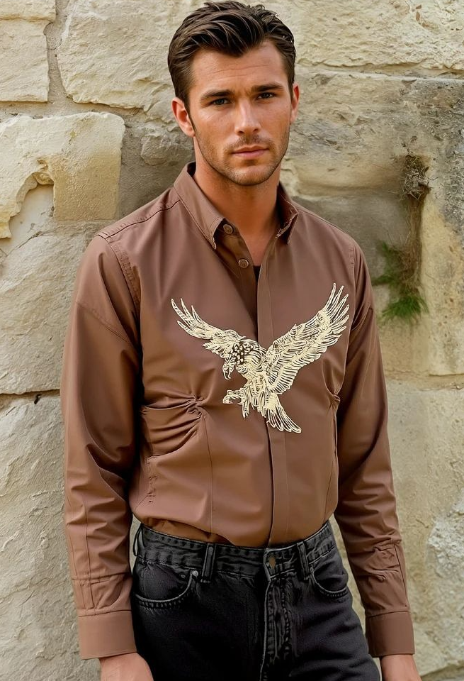 MANZON Men's Formal Shirt