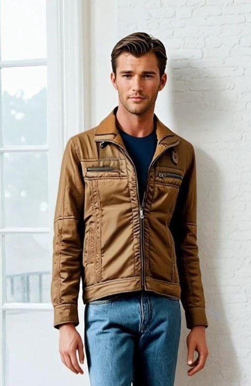 LURE URBAN Men's Leather Jacket