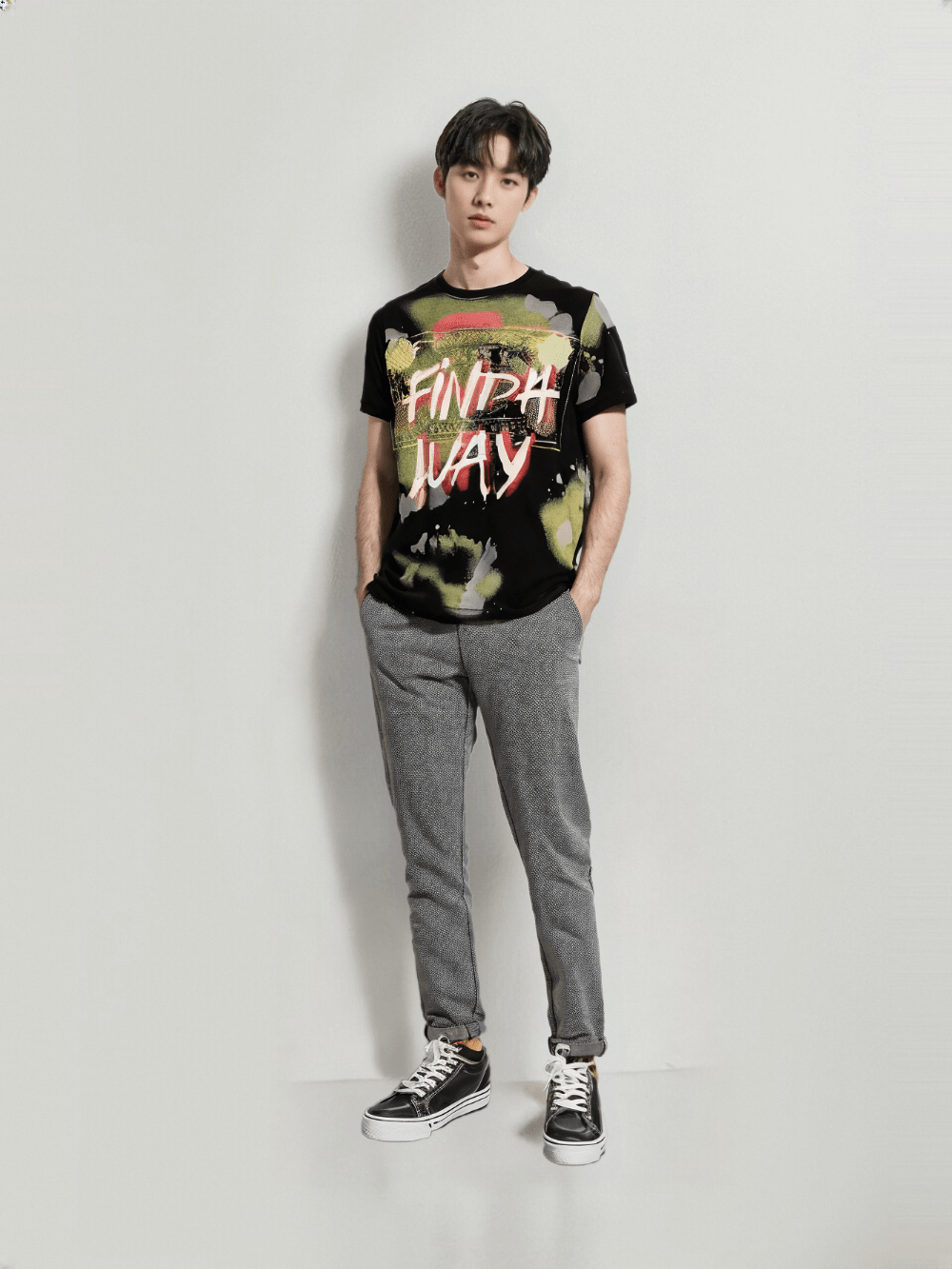 COOKYSS Men's T-shirt R/N