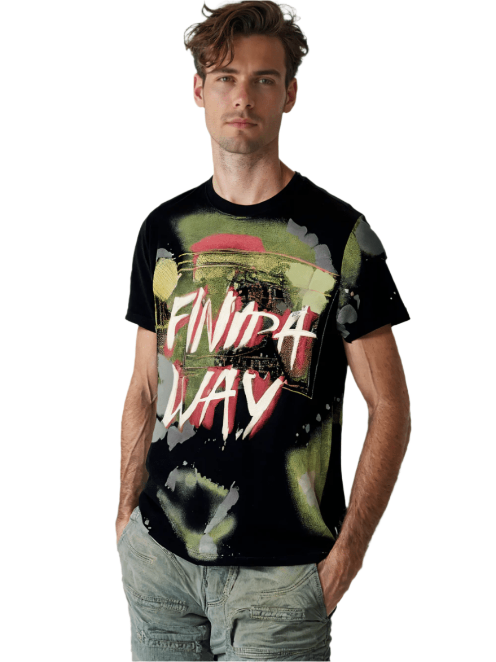 COOKYSS Men's T-shirt R/N