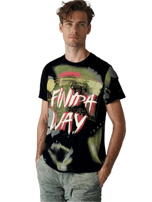COOKYSS Men's T-shirt R/N