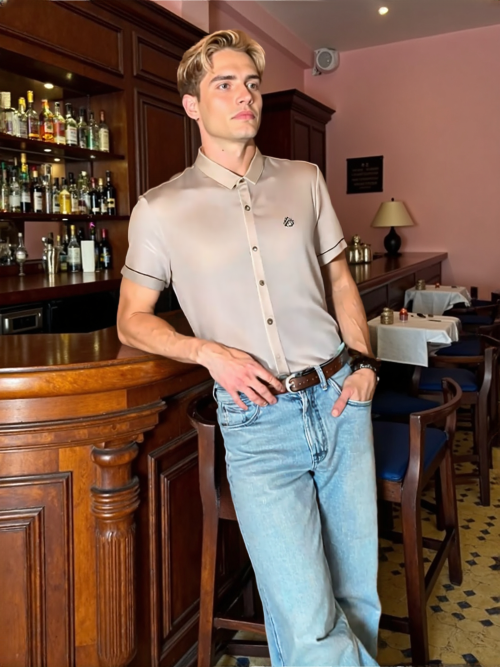 COOKYSS Men's Shirt
