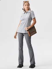 DEAL Women's Polo Solid Tee