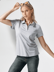 DEAL Women's Polo Solid Tee