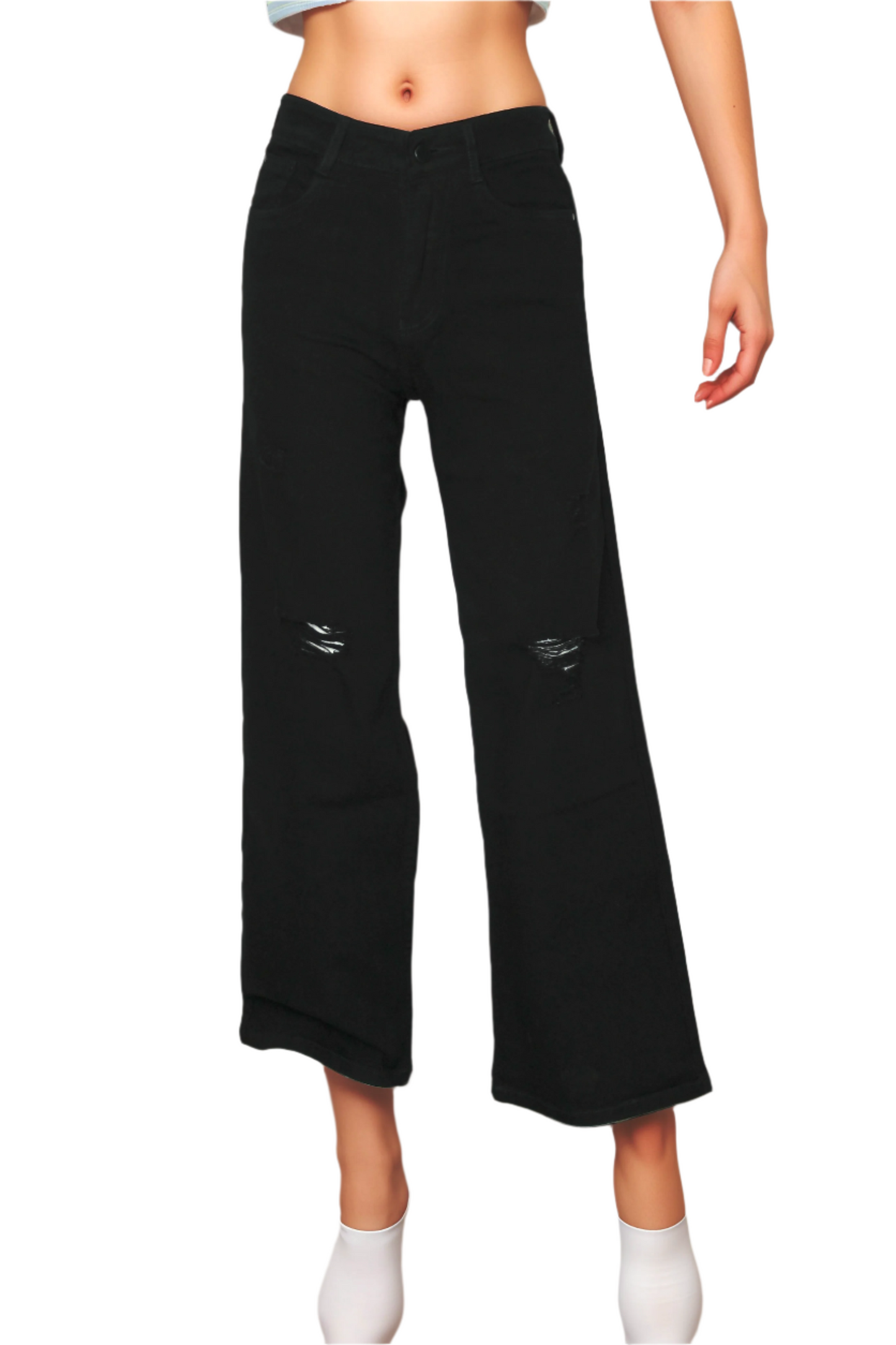 Women’s straight-fit jeans Rugged