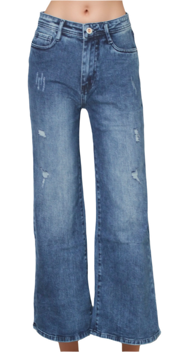 Women’s Straight-fit rugged jeans