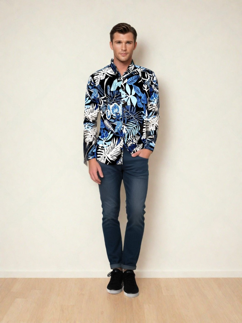 RIVERBLUE Men's shirt