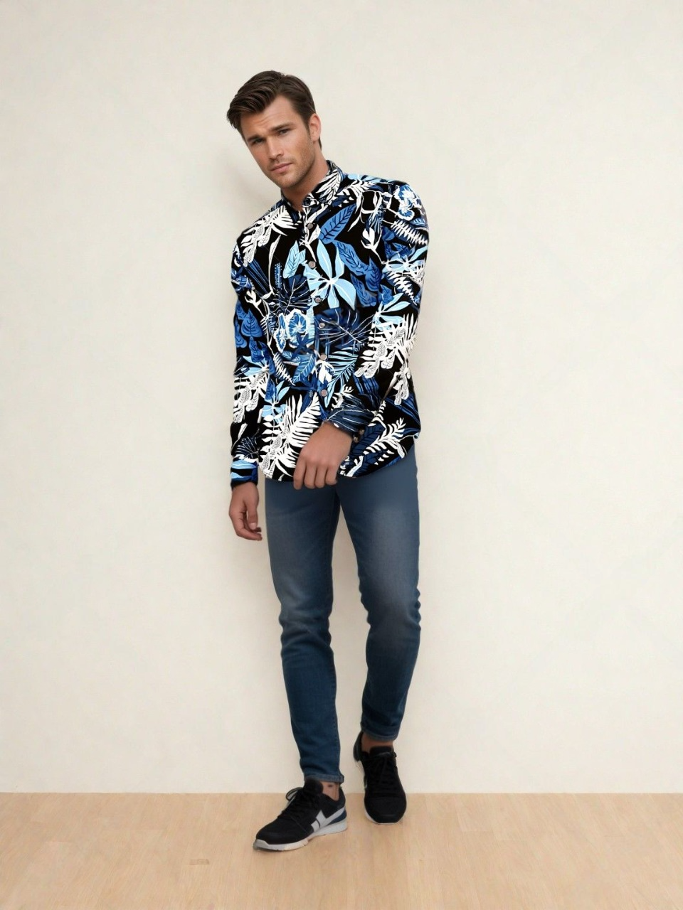 RIVERBLUE Men's shirt