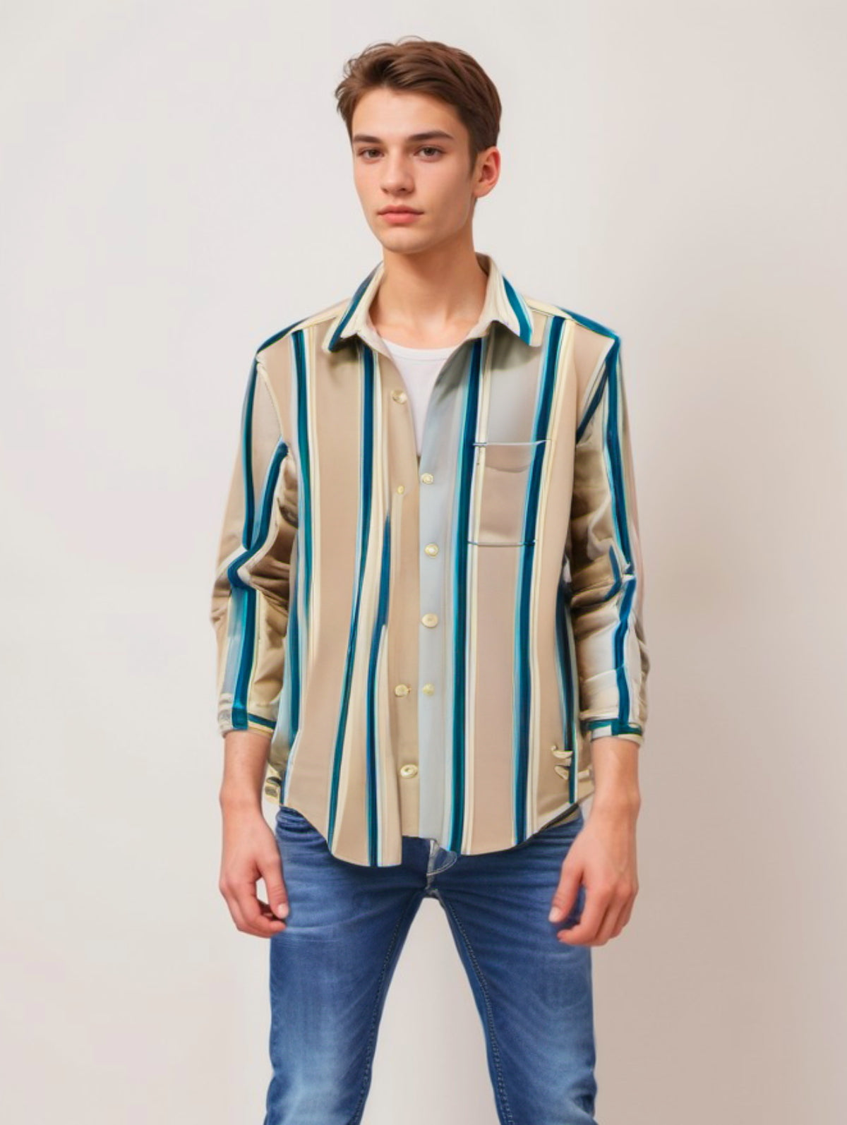 RIVERBLUE Men's shirt
