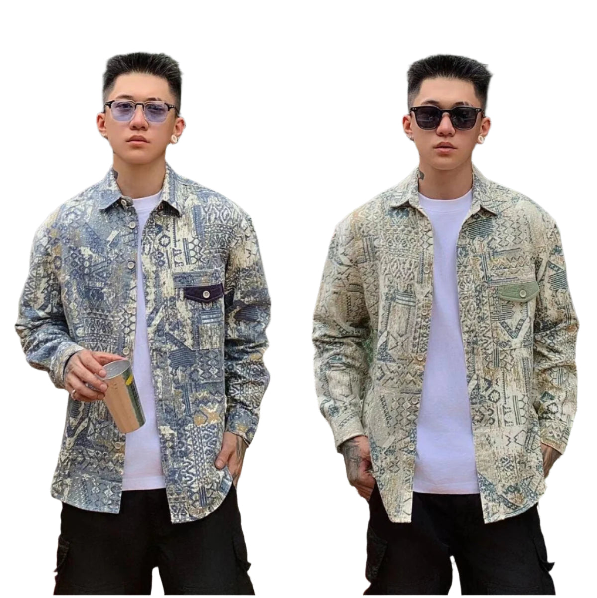Men's shacket