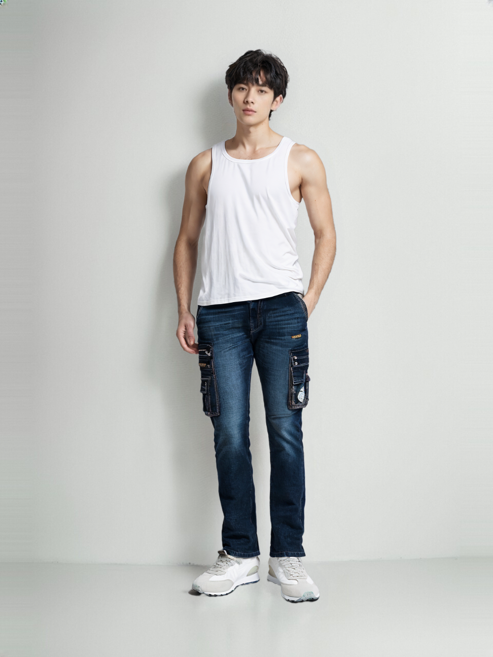 GESTURE Men's D. Blue Cargo