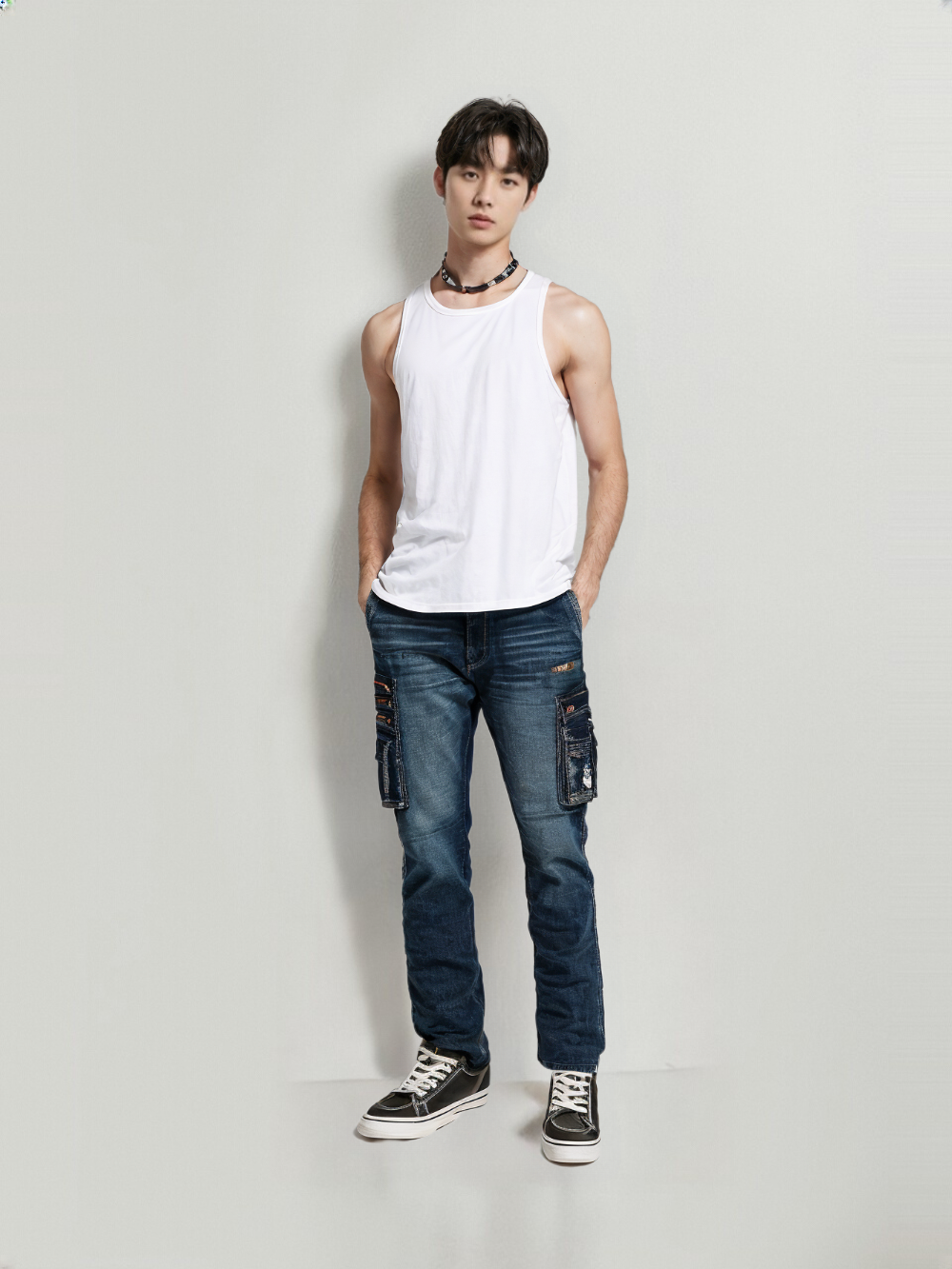GESTURE Men's D. Blue Cargo