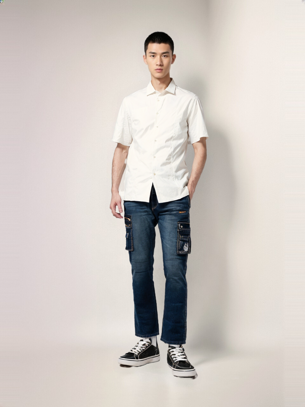 GESTURE Men's D. Blue Cargo